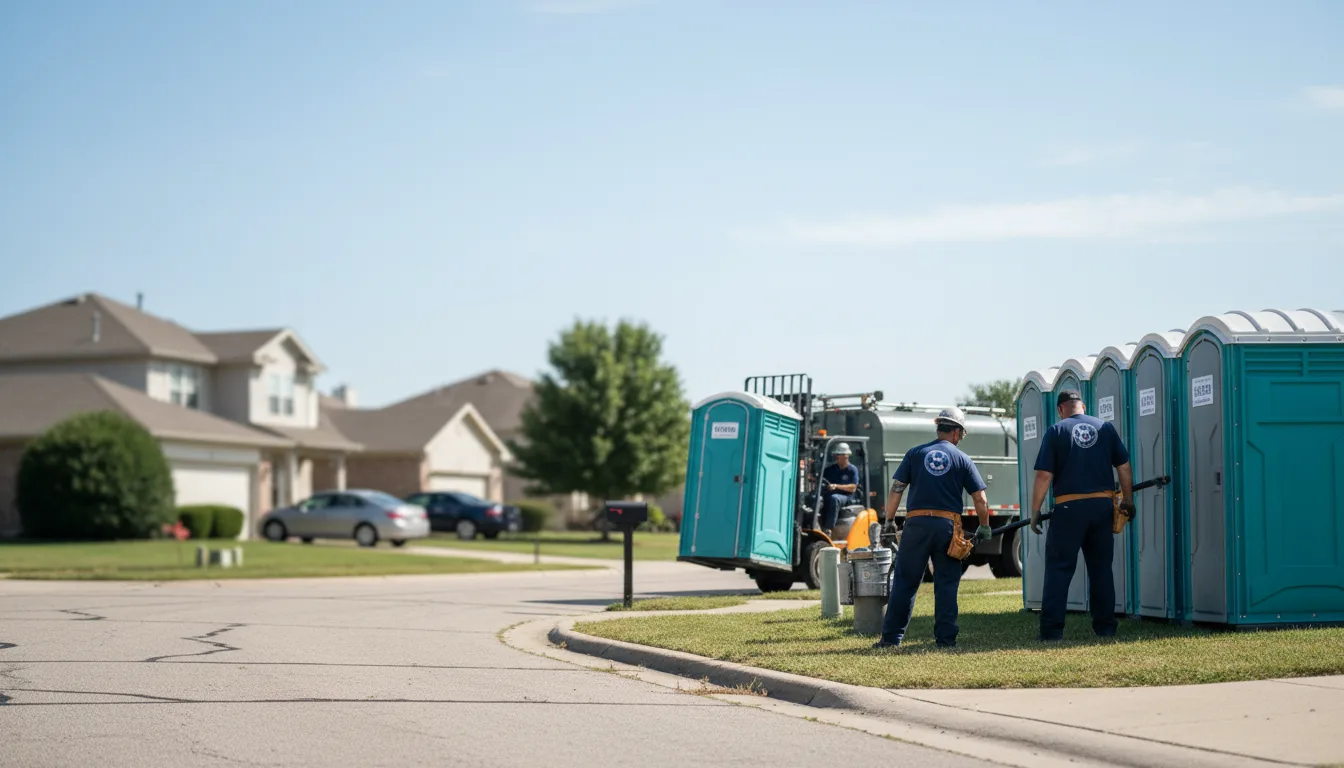 Porta Potty Rental in Huntsville, MO near me